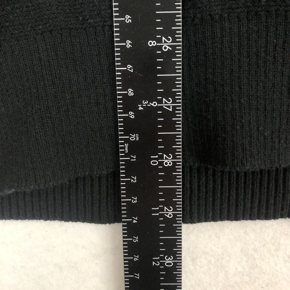 American Eagle AEO Men's XXL Black Seriously Soft Wool Blend Classic Fit Sweater - Picture 5 of 9